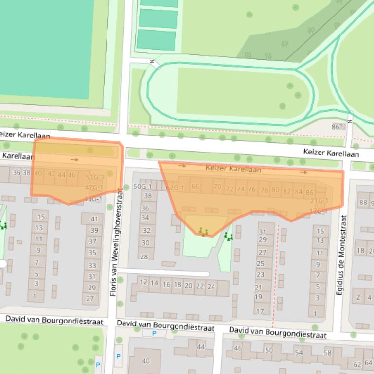 Kaart van postcodegebied 7415ZJ.