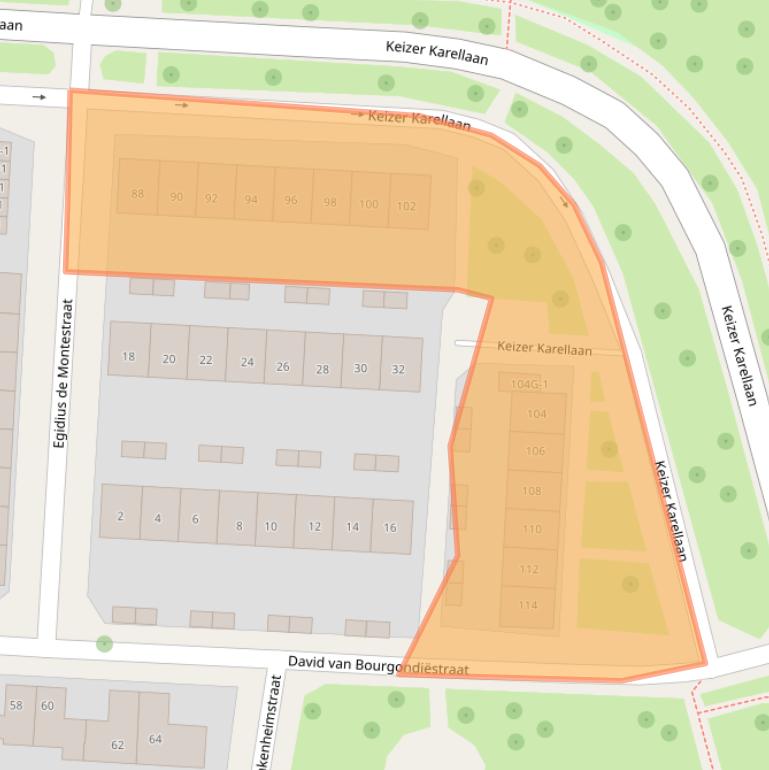 Kaart van postcodegebied 7415ZK.