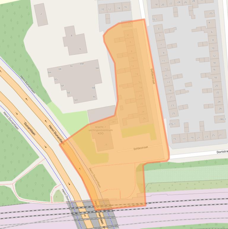 Kaart van postcodegebied 7416ZX.