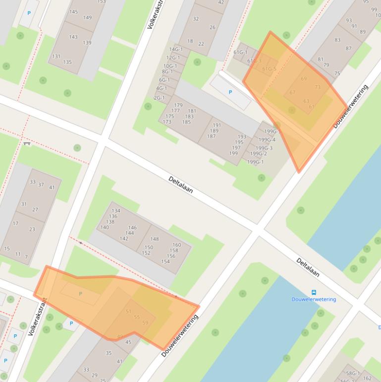 Kaart van postcodegebied 7417TS.