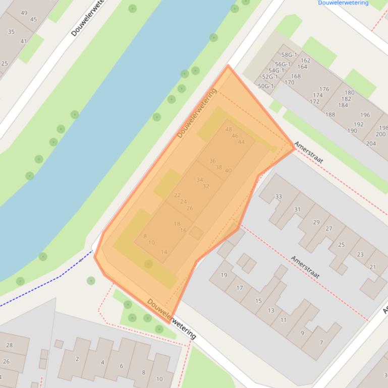 Kaart van postcodegebied 7417TV.