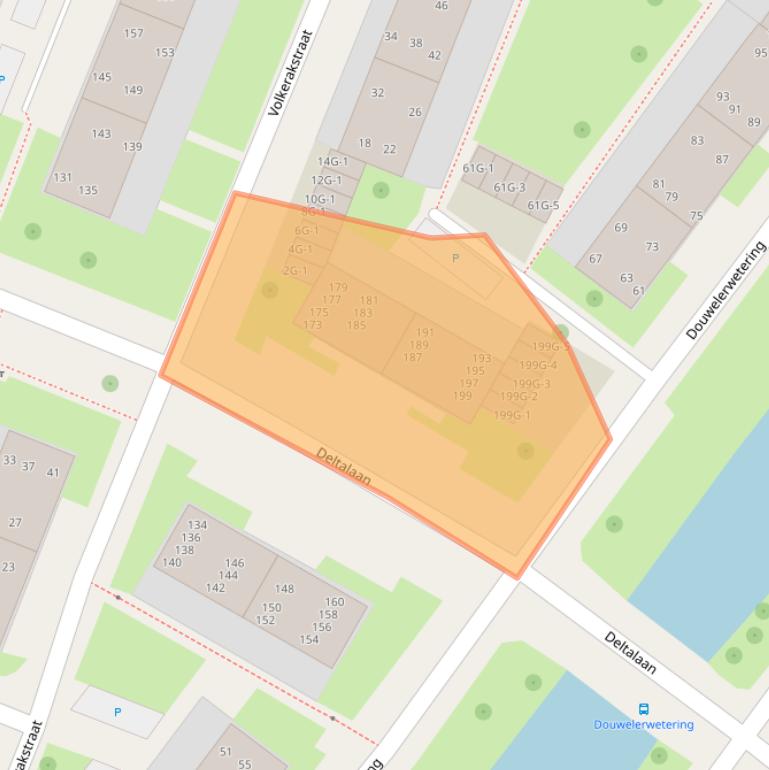 Kaart van postcodegebied 7417VE.