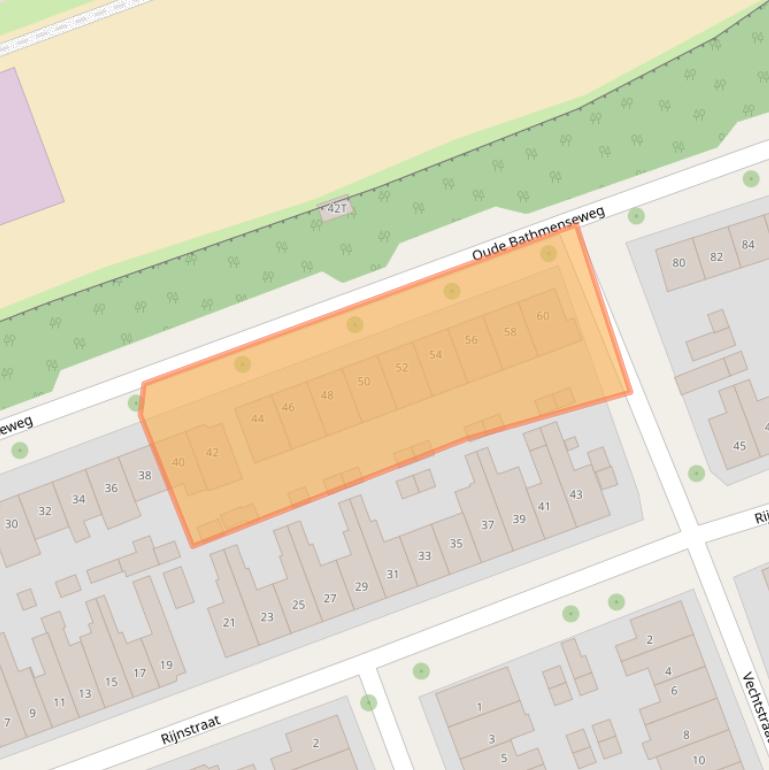 Kaart van postcodegebied 7417XB.