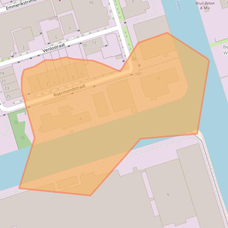 Kaart van postcodegebied 7418CP.