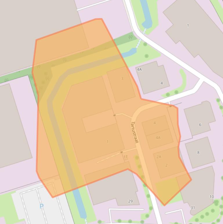 Kaart van postcodegebied 7418GX.