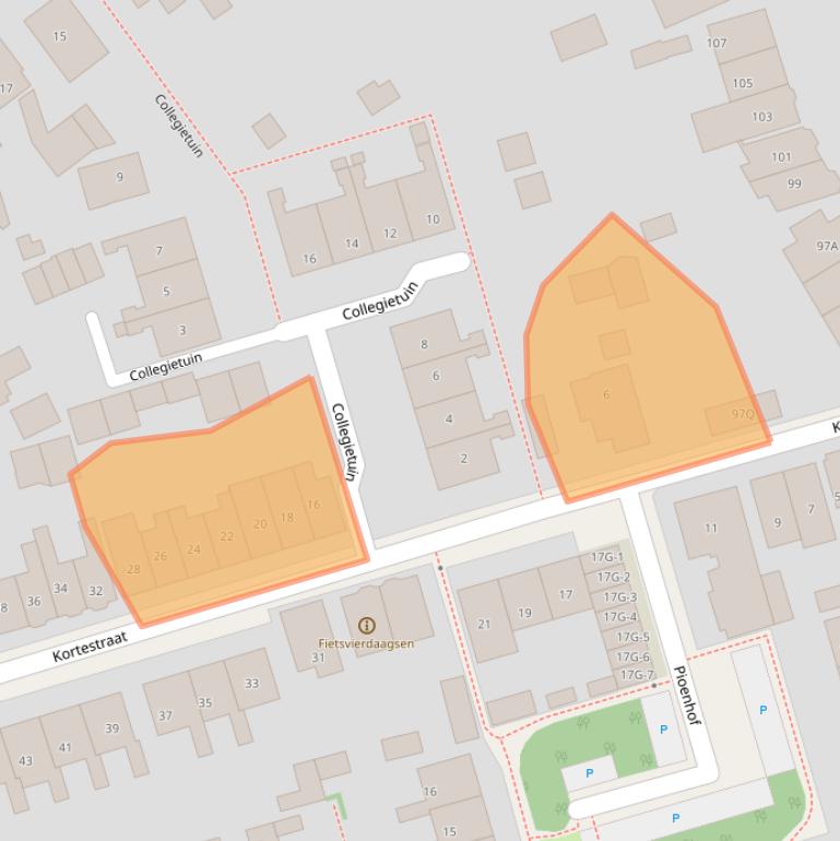 Kaart van postcodegebied 7419CL.