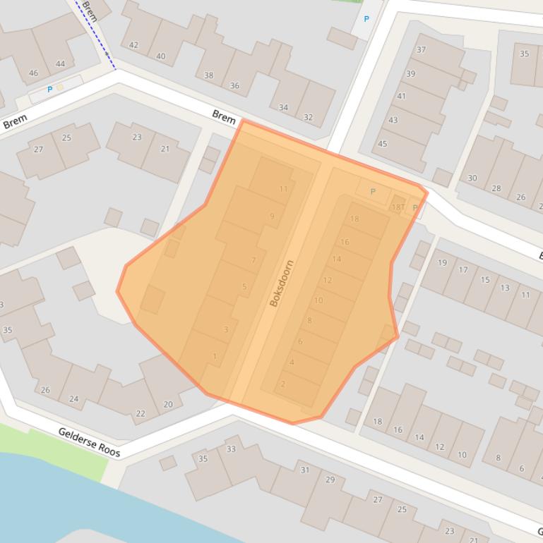 Kaart van postcodegebied 7421CL.