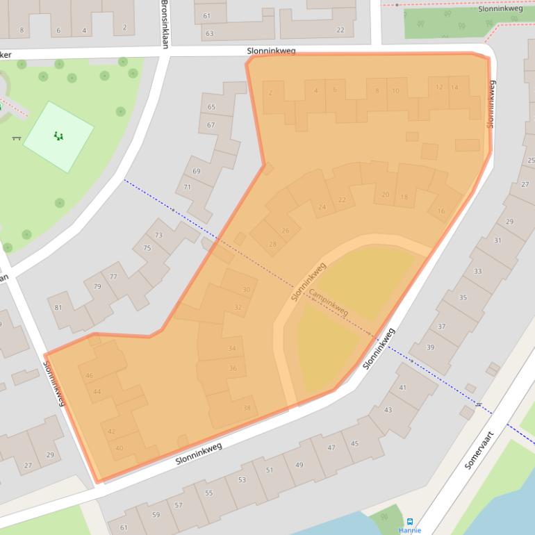 Kaart van postcodegebied 7421EV.