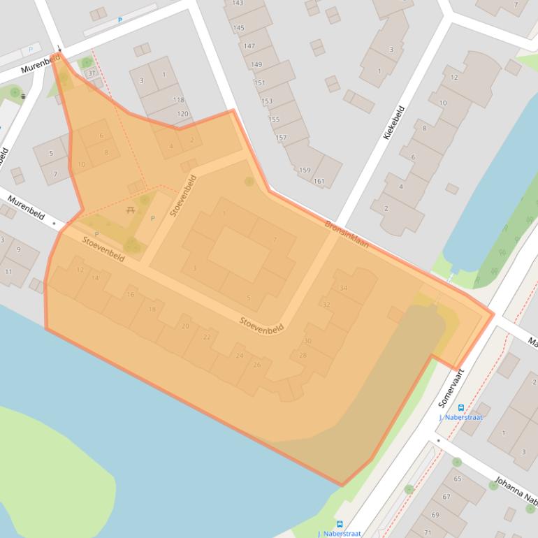 Kaart van postcodegebied 7421GA.