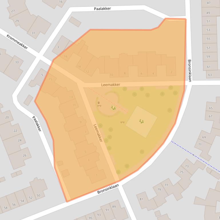 Kaart van postcodegebied 7421GJ.