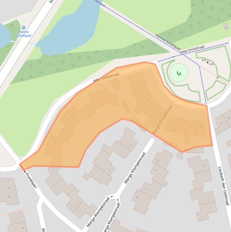 Kaart van postcodegebied 7421HL.