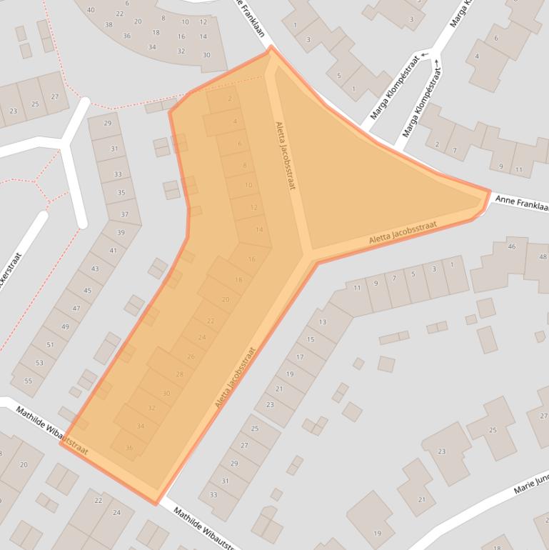 Kaart van postcodegebied 7421HP.