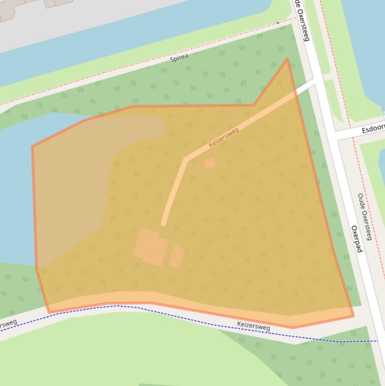 Kaart van postcodegebied 7421KA.