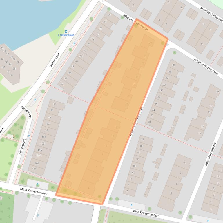 Kaart van postcodegebied 7421LA.