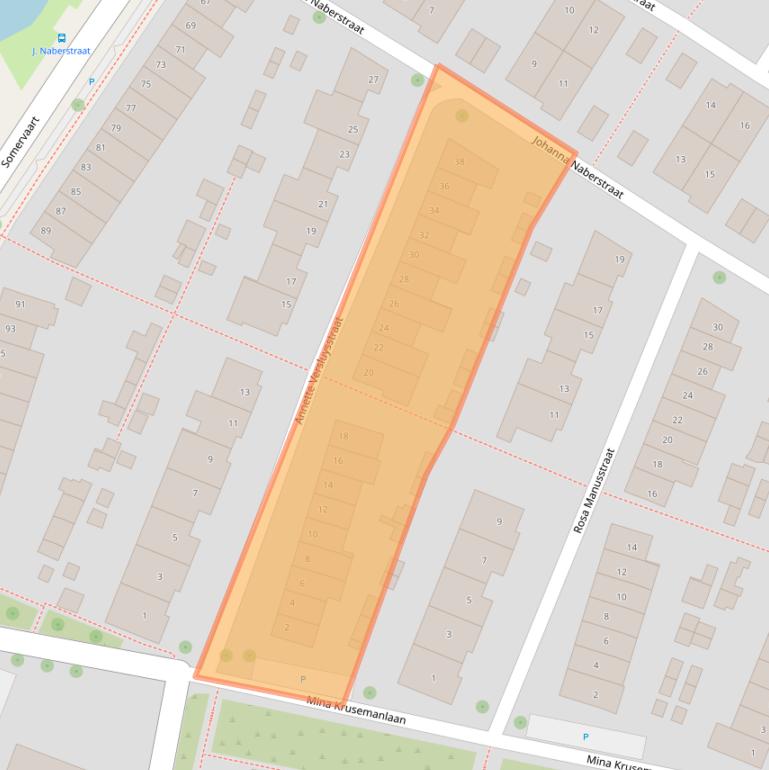 Kaart van postcodegebied 7421LB.