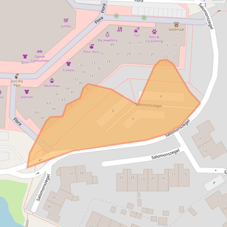 Kaart van postcodegebied 7422LK.