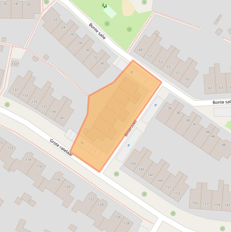 Kaart van postcodegebied 7422ME.