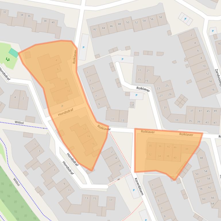 Kaart van postcodegebied 7422RA.
