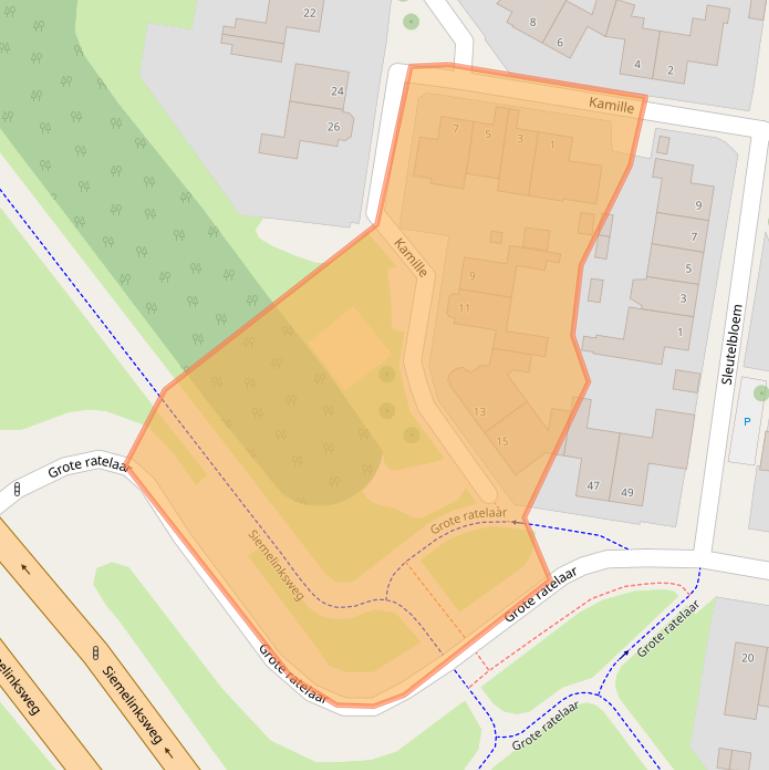 Kaart van postcodegebied 7422ST.