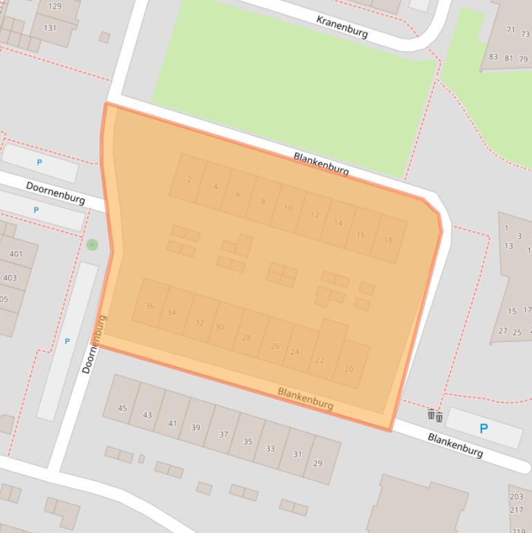 Kaart van postcodegebied 7423BM.