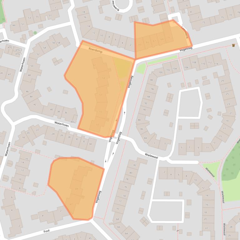 Kaart van postcodegebied 7423CB.