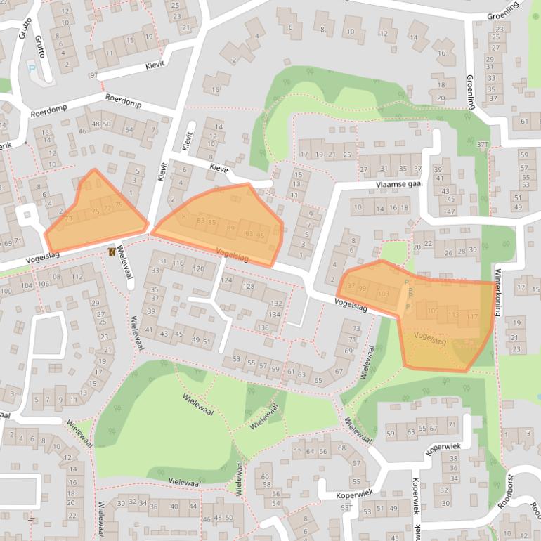 Kaart van postcodegebied 7423CC.
