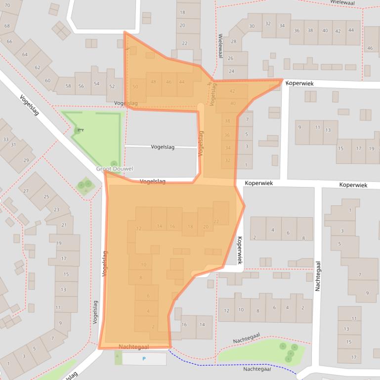 Kaart van postcodegebied 7423CD.