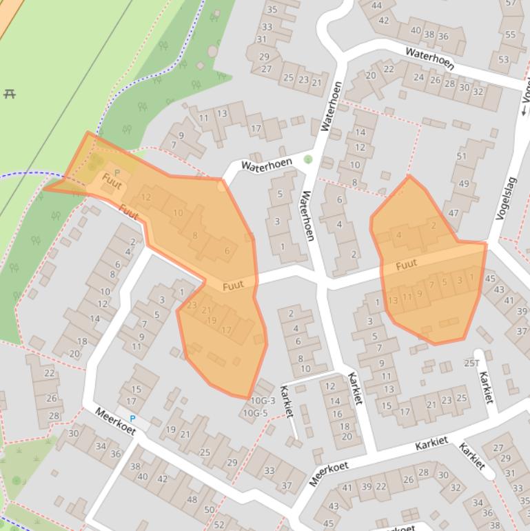 Kaart van postcodegebied 7423CN.