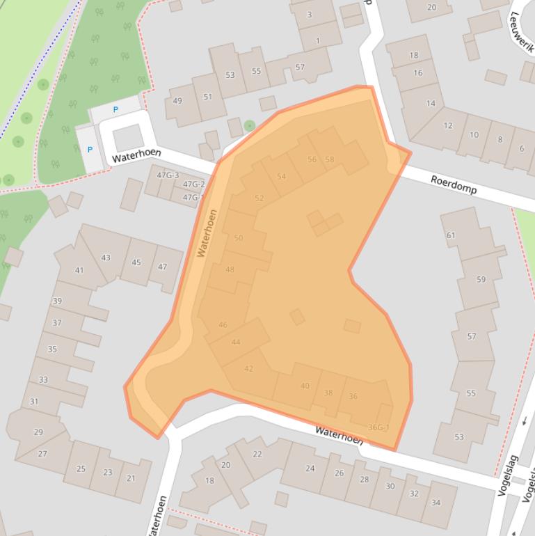 Kaart van postcodegebied 7423CR.