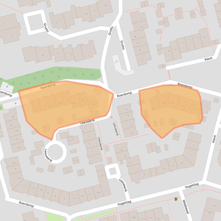 Kaart van postcodegebied 7423CW.