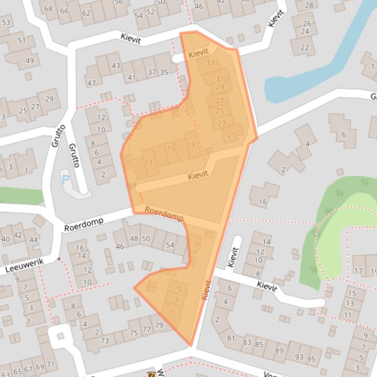 Kaart van postcodegebied 7423DA.