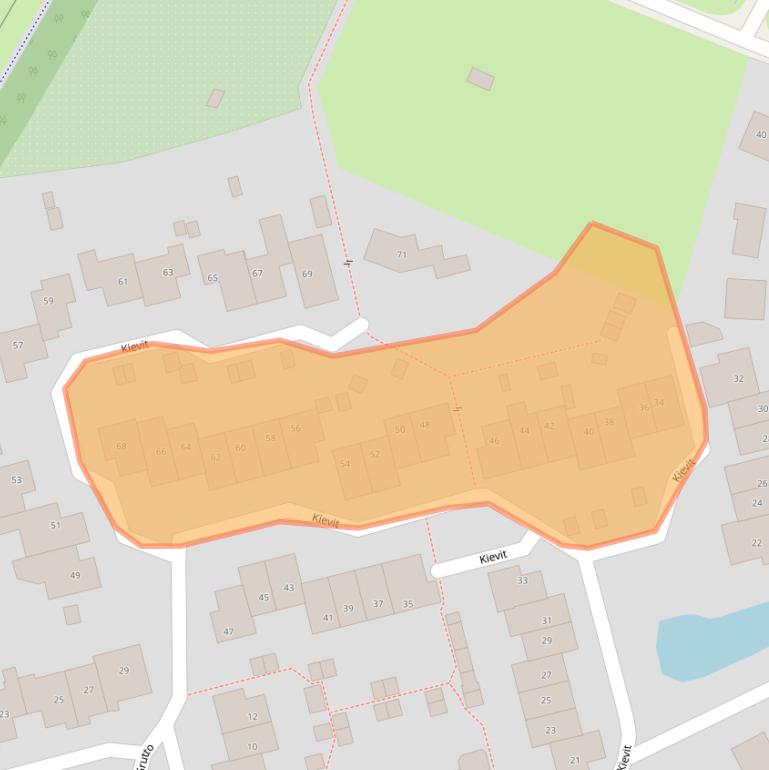 Kaart van postcodegebied 7423DD.