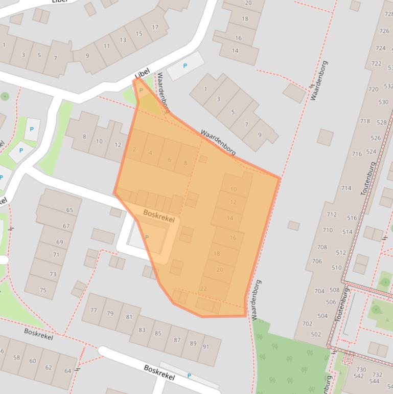 Kaart van postcodegebied 7423GZ.