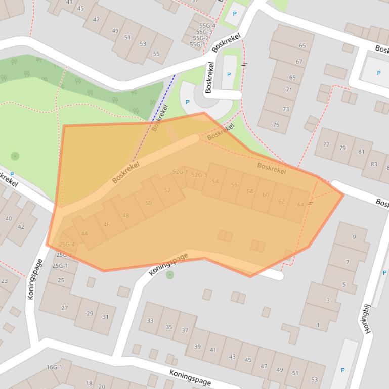 Kaart van postcodegebied 7423HD.