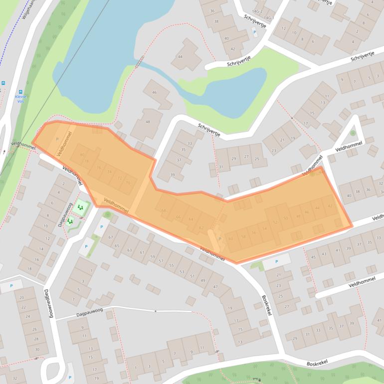 Kaart van postcodegebied 7423HN.