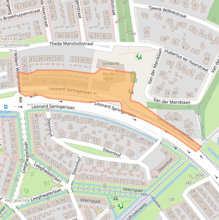Kaart van postcodegebied 7424DE.