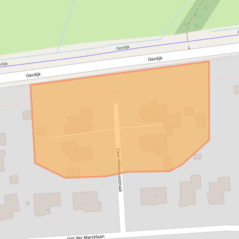 Kaart van postcodegebied 7424HB.