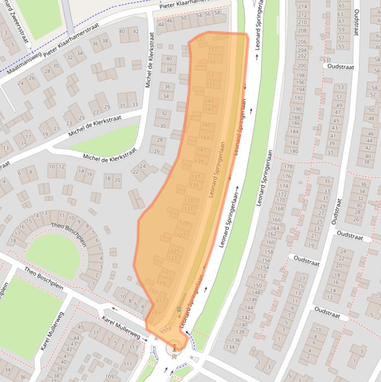 Kaart van postcodegebied 7425DA.