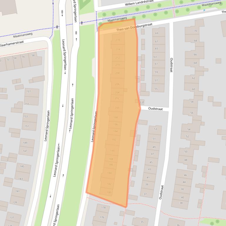 Kaart van postcodegebied 7425EB.