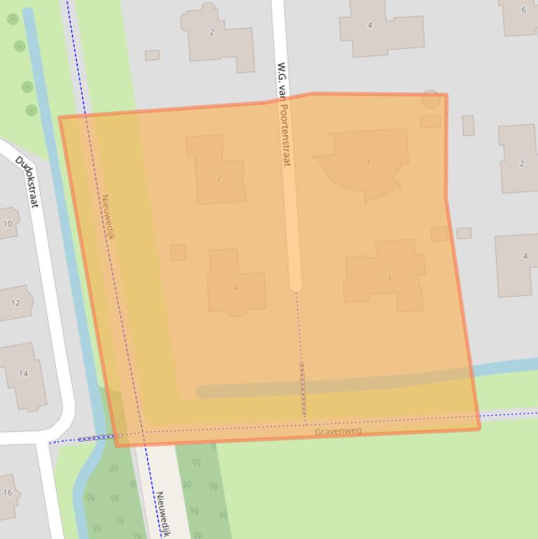 Kaart van postcodegebied 7425NJ.