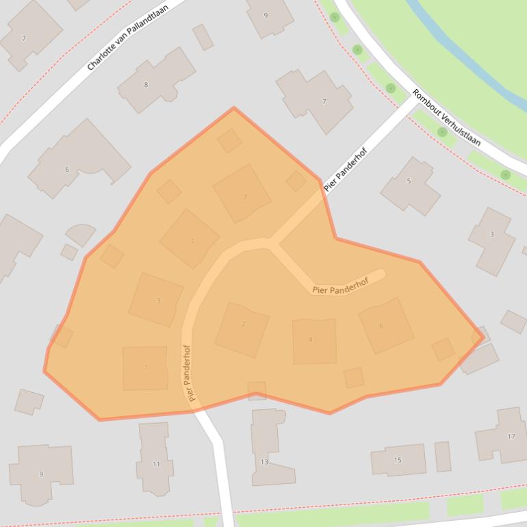 Kaart van postcodegebied 7425NN.