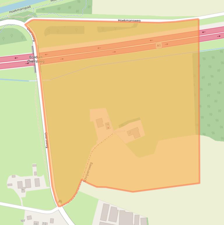 Kaart van postcodegebied 7428MD.