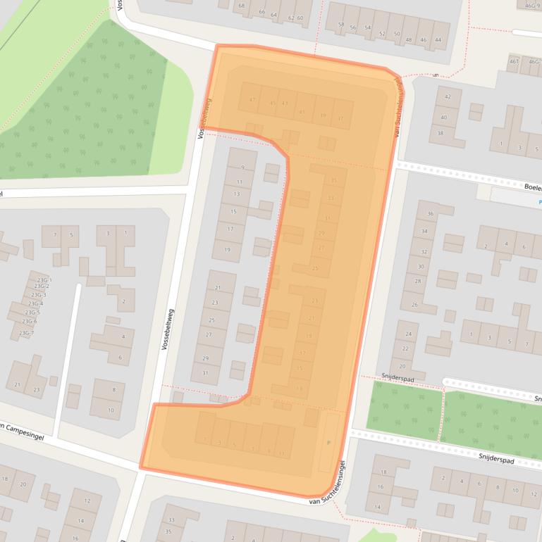 Kaart van postcodegebied 7431AP.