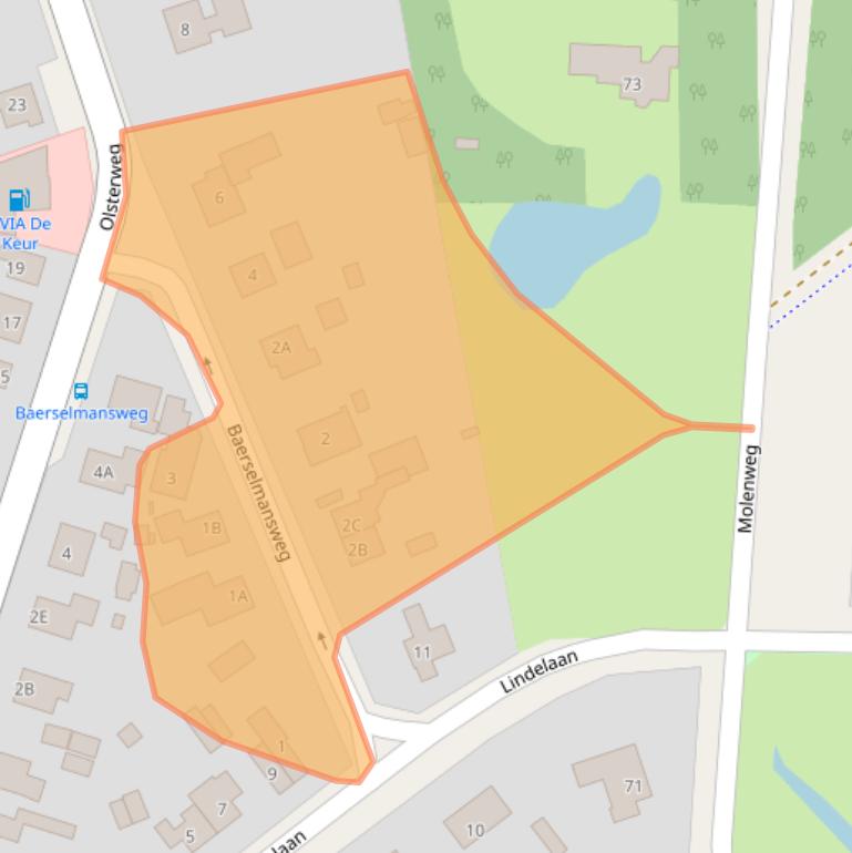 Kaart van postcodegebied 7431CE.