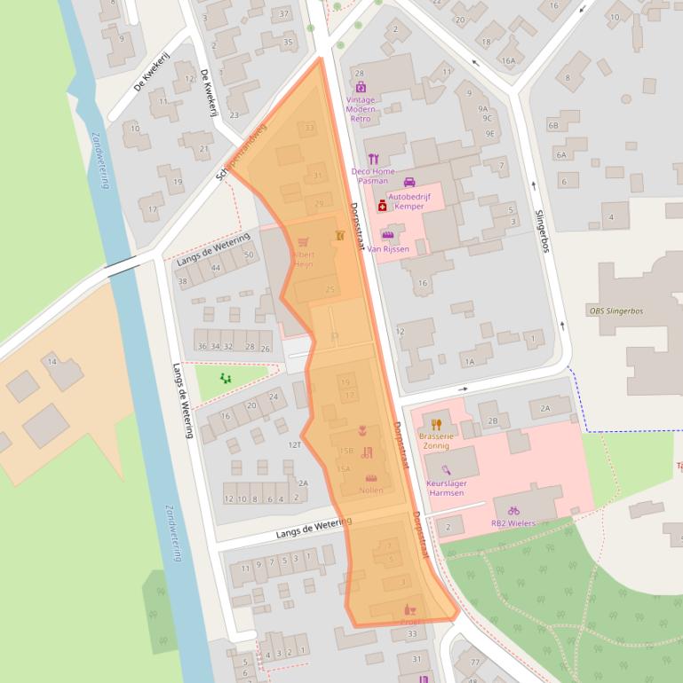 Kaart van postcodegebied 7431CG.