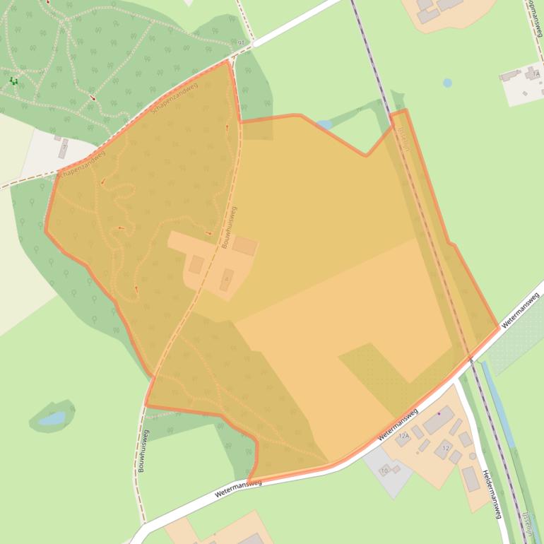 Kaart van postcodegebied 7431RG.