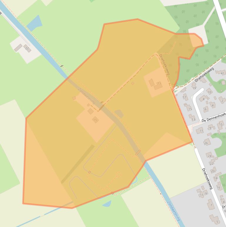 Kaart van postcodegebied 7431RH.