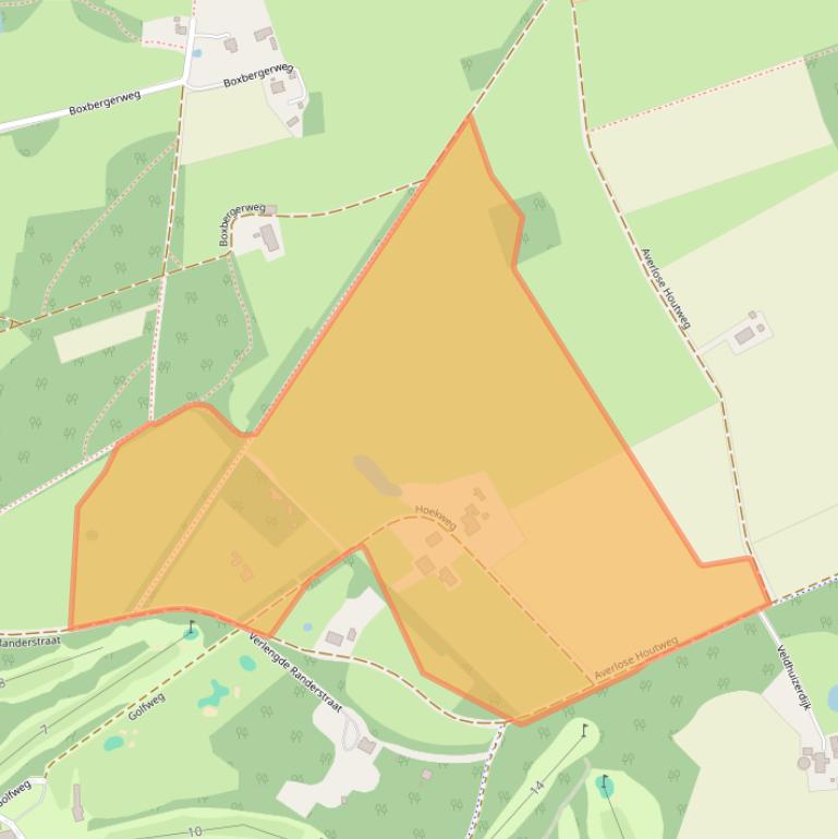 Kaart van postcodegebied 7431RJ.