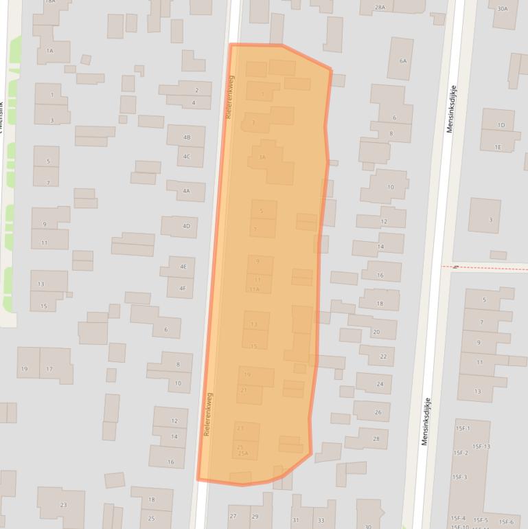 Kaart van postcodegebied 7433AK.