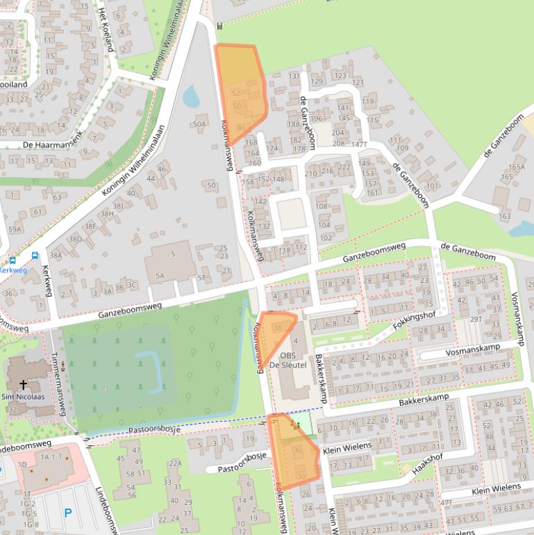 Kaart van postcodegebied 7433CM.